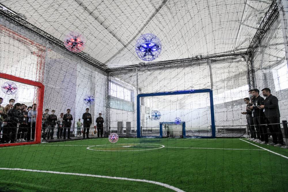 Drone Football 無人機足球 LAE Drone (HK) and SKYMIND LAE (MO) Hong Kong